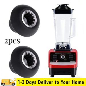 Universal Blender Drive Socket, 2-Pack Replacement Coupler, Helps Prevent Slipping, Durable Plastic & Metal Construction, 3.8x2.7cm