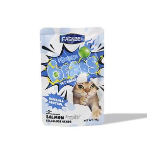 Faenbei  Popping Wet Cat Food Salmon Cellulose Beads