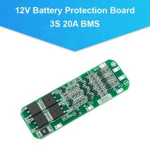 3S -20A 18650 Lithium Battery Protection Board BMS For Drill Motor 12V. 6V