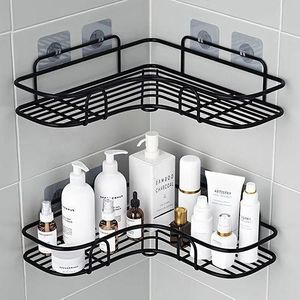 Iron Corner Shelf Rack For Bathroom