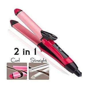  2in1 Hair Straightener And Curler