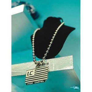 Clo LUXURY TRENDY SILVER STEEL MEN NECKLACE JEWELRY SET