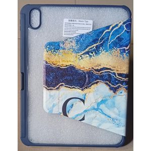 iPad Case for iPad A16/ iPad 11/ iPad 10th generation (10.9 inch) Rotation Marble leather Case