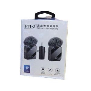 F11-2 Vlogging Wireless Microphone With Long Battery Life And High-Quality Audio For IPhone, Type C And Camera