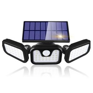 Split solar wall lamp