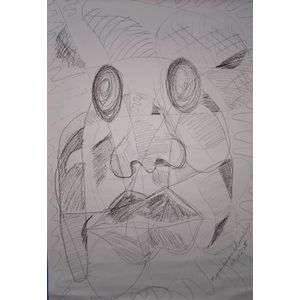 Medium: Charcoal pencil on paper Art work