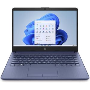 Hp 14 CELERON N150 8GB RAM 256GB (128GB + 128GB SSD) 14"HD INTEL UHD GRAPHICS WINDOWS 11