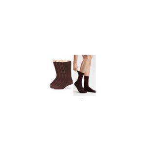 4  PAIRS UNISEX HIGH QUALITY MEN SNEAKERS LOAFERS COTTON LONG BROWN SOCKS