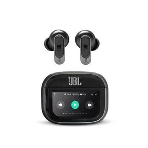 Jbl Tour Pro 5 - Pure Bass Smart screen touch True Wireless Noise Cancelling Earbuds With Smart Charging Case - Black