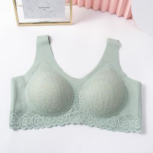 Fashion Thai Latex Wireless Bra Underwear Seamless Bra Women