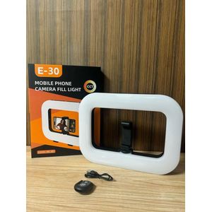 Mobile Phone Camera Video  Fill Light with Adjustable Brightness & CCT – USB Rechargeable