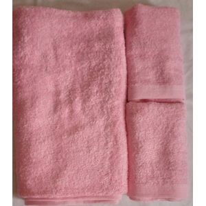 Baby Towel 3 In 1  Gift Set - Pink