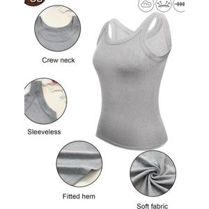 No Top notch women tank / camisole stong silk cotton not see through Composition: 95% Polyester, 5% Elastane  Material: Polyester  Chest Pad: None  Details: None  Pattern: Solid color