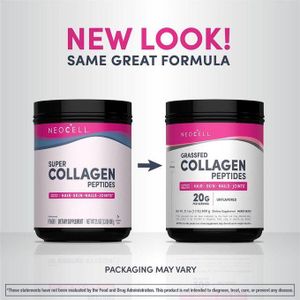 NEOCELL Grassfed Collagen Peptides Unflavored - 600g