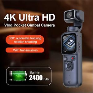OsmoWiFi 4K Pocket Camera Touchscreen EIS  Anti shake 330° Rotating Lens & Smart Auto Face Tracking Osmo Pocket Cam for Content Creator, Vlog, Tiktok 