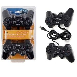 UCOM Double Wired Gamepad Controller - Dual USB Gaming Pad for PC & Laptop (Plug & Play)