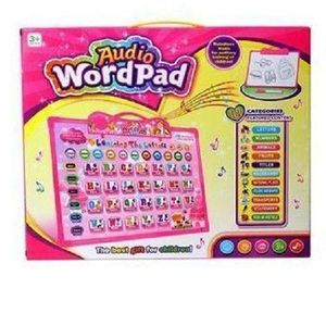 Multifunctional Audio Wordpad For Children With Detachable Card Sound And Music