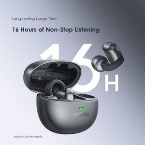Oraimo Open-Snap N Clip-On Comfortable and Secure-fit Audio Upgrade Open-Ear True Wireless Earbuds 