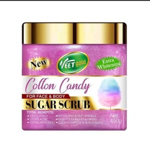 VEET GOLD Cotton candy face and body scrub 
