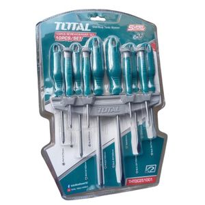 TOTAL  Screwdriver set of 10 pcs