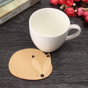 18 Cork Coasters Bulk 4 Inch Round Lip Cup Holder Leak Proof Cork Coasters  For Drinks Reusable Absorbent Cup Coaster