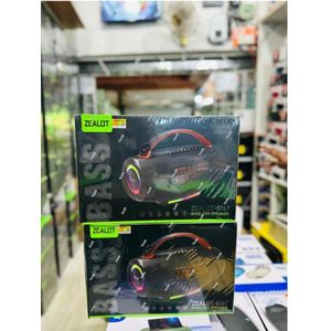 Zealot High Quality S167 Wireless Bluetooth speaker 40W Heavy Bass RGB Party Speaker With Handle