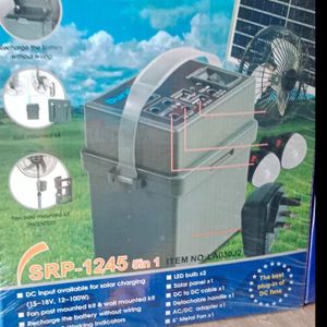 Duravolt  5in1 Solar Rechargeable Pack