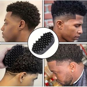 Washable Dread Hair Foam, Afro Twist & Dreadlock Sponge Brush, ( “Twist It. Lock It. Own It. ) - Hair Styling Tool for Natural Curls, Carbon Fiber, Perfect for Barbers and DIY Hairstyling. ( RUB )