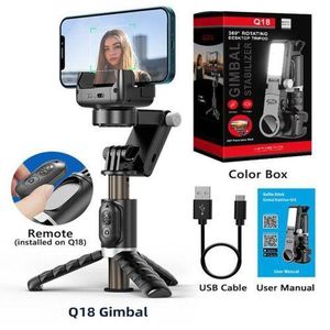 Selfie Stick Q18 360° Rotating Desktop Tripod