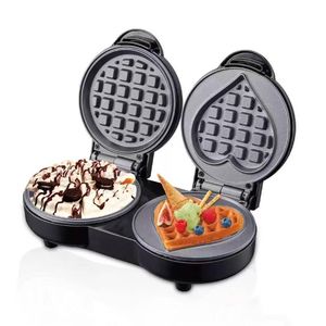 Double Sided Waffle Maker Electric Non Stick Waffle Machine Breakfast Pancake Sandwich Maker
