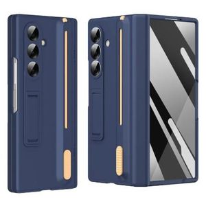 Samsung Galaxy Z Fold 7 S Pen Slider Case with Stand & Glass Protection Shockproof Cover