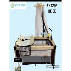 Naby Trend Cot With Reversible Napper Changer