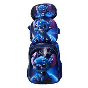 Stich Trendy 3-in-1 School Backpack Set