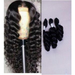 Loose Deep Wave 3 Bundless For Full Head Fix Bundles