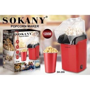 Sokany Portable Popcorn Maker Machine Home Use Hot Air Machine