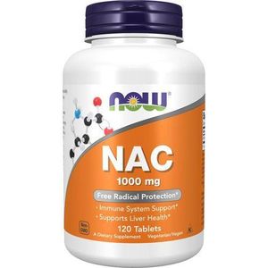 Now Foods  NAC 1000 mg x120Tablets