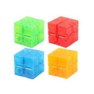 Infinity Cube Fidget Toy  Stress Relief Hand Spinner Puzzle for Classroom Prize