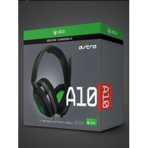  ASTRO A10 Wired Gaming Headset for Xbox One, PS4, PC & Mobile – Black/Green