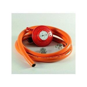 Gas Regulator And Leak Detector with hose For 3/6kg/ Gas Cylinders