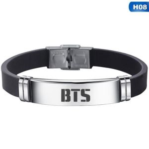 Bts store rubber bracelet