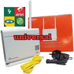 Airtel  4G LTE Universal Router Mobile MiFi WiFi Router For All Network Plus 30 GB Data Bonus come with unlimited browsing