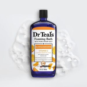 Dr Teal's Foam Bath Glow & Radiance Vitamin C 34oz