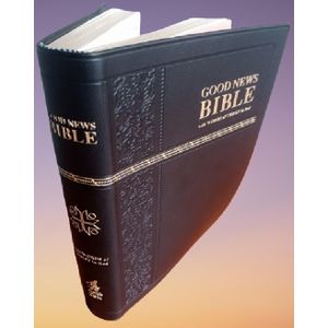 Good News Bible -Today's English Version Holy Bible-Reference & Concordance,Thumb Index & Leather
