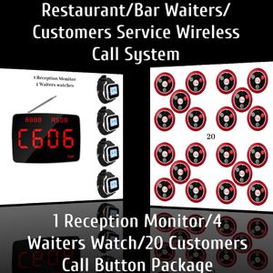 Caleocom Restaurant/Bar Waiters/Customers Service Wireless Call System