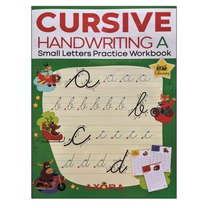CURSIVE HANDWRITING A - Small Letters Practice Workbook