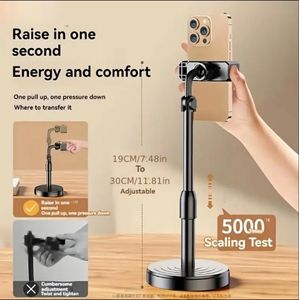 Rotatable Universal Phone Holder with Adjustable Angle, Ergonomic Design, Suitable for Smartphones and Tablets, Durable Plastic Construction, Stable Base.