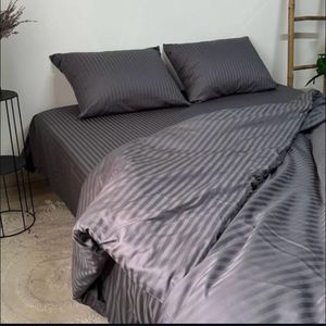 Premium Stripe Polish Bedsheet Set