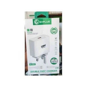 SHPLUS     120W Turbo Fast Charger With Type-C Cable For All Android Phones