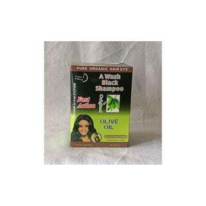 Ors Olive-Oil A Wash Black Shampoo Dye – Natural Black (25ml × 10 Sachets) NAFDAC NO:02-8584
