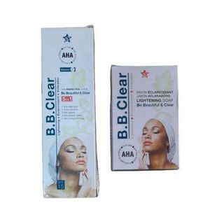 BB Clear BB Clear-Dark Spots Remover cream and saop